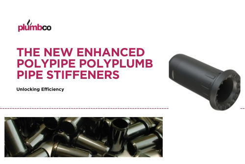 Unlocking Efficiency: The New Enhanced Polypipe Polyplumb Pipe Stiffeners